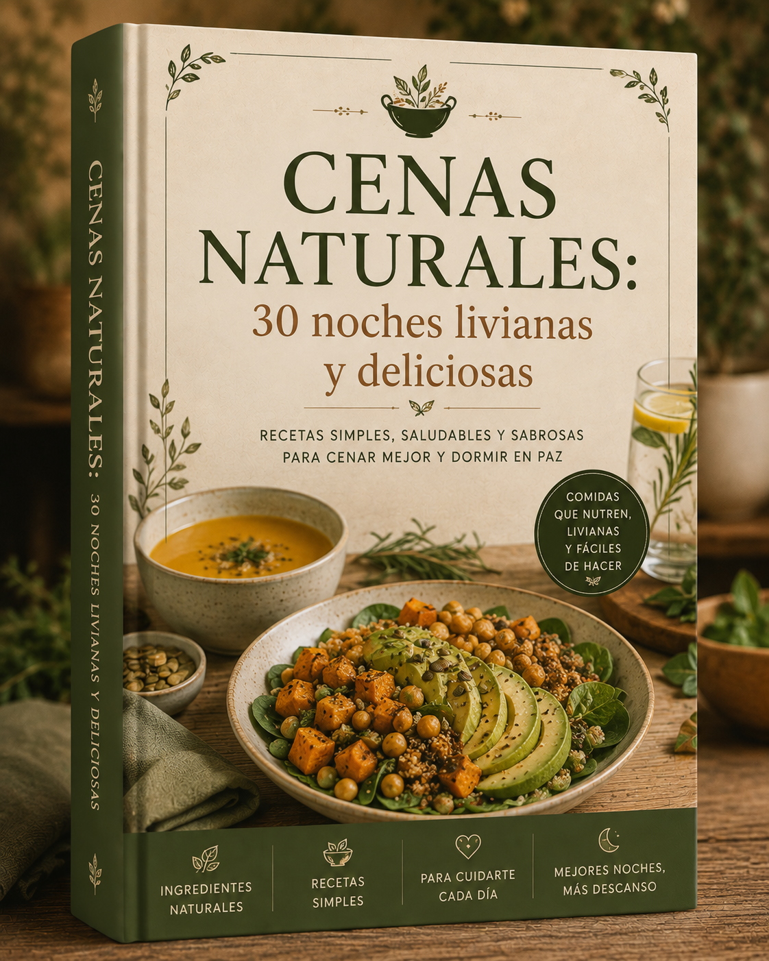 Cenas Naturales: 30 noches livianas y deliciosas