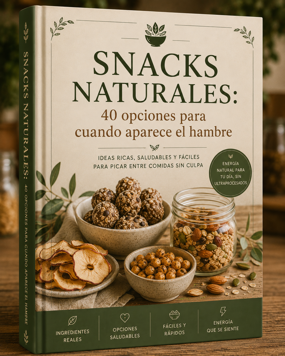 Snacks Naturales: 40 opciones para cuando aparece el hambre